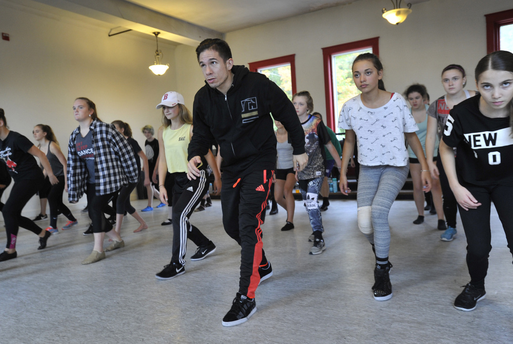 “Hamilton” choreographer shows expert class in Gorham